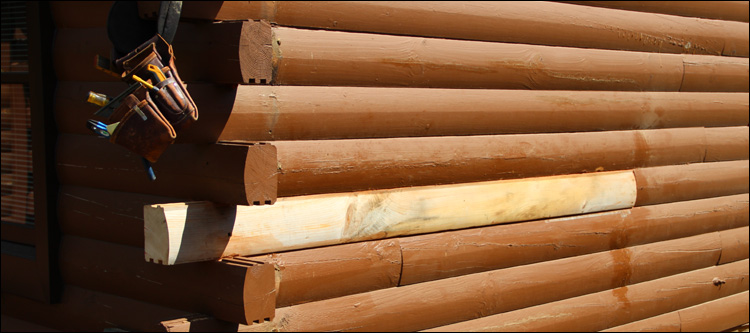 Log Home Damage Repair  Bibb County, Alabama