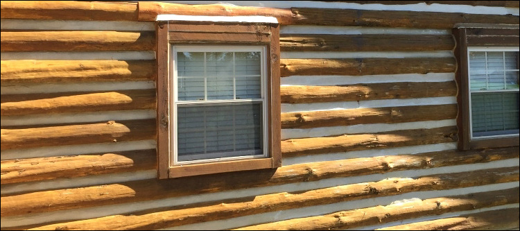 Log Home Whole Log Replacement  Bibb County, Alabama